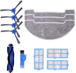 Dailygoody - Home Robotstofzuigerset - Zijborstel en Vodfilter - Verbeter je schoonmaakervaring - Compleet pakket - Hoofdborstelset - Voor 850T Clean .. — thumbnail 1