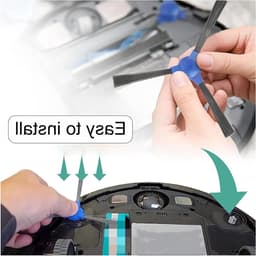 Set van 10 zijborstels voor robotstofzuiger, vervangingsonderdelen voor Eufy RoboVac 11S, 30, 15C en meer, optimale reiniging en compatibiliteit — thumbnail 3