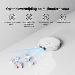Xiaomi Robot Vacuum H50 Pro - Robotstofzuiger - LiDAR Navigatie - Dweilfunctie - App Bediening - Lange Batterijduur - Krachtige Zuigkracht - Automatische Routeplanning — thumbnail 4