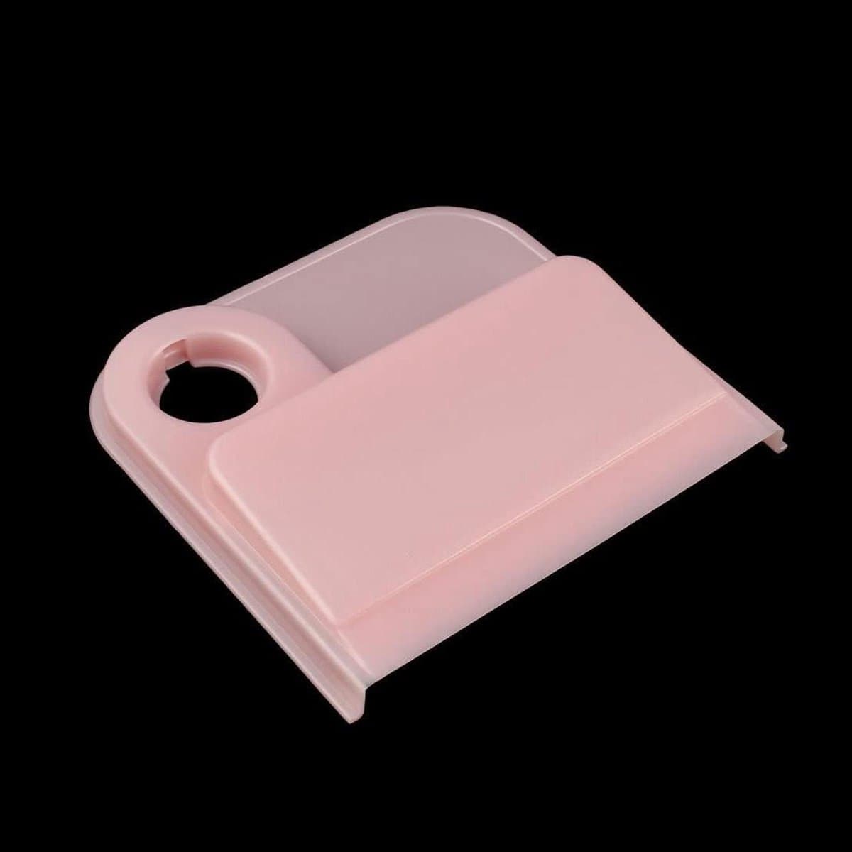 Mini Bezem Stoffer Set - Kruimelbezem Stoffer - Snel Opruimen - Flexibele Stofbak - Large - Roze — afbeelding 1