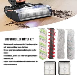 Dailygoods- Borstelrol Vervangend - Filter - Stofzuigeraccessoires - Geschikt voor X7 3350F/2832Z/2955Z - Hoge reinigingsefficiëntie - Sterke wateropname — thumbnail 4