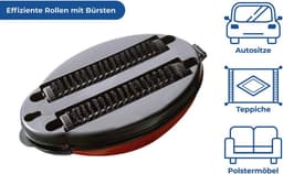 Tafelkruimeldief met Draaiende Borstels voor Gemakkelijke Schoonmaak — thumbnail 4