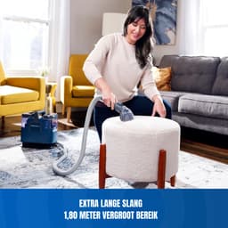 Aurixi® Tapijtreiniger machine - Tapijtreiniger - Tapijtreiniger apparaat - Blauw - 34cm x 23cm x 36cm — thumbnail 3