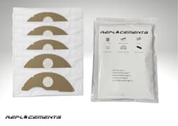 Replacements® stofzuigerzakken geschikt voor KARCHER NT22/1, 2.889-217.0, Synthetisch. Set van 5. — thumbnail 1