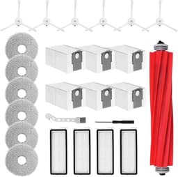 Accessoires gescht voor Roborock Qrevo Pro/Qrevo S/Qrevo MaxV, Reserveonderdelen Robot Stofzuiger Stofzakken Hoofdborstel Doeken Filters Zijborstels Reserveonderdelen — thumbnail 1