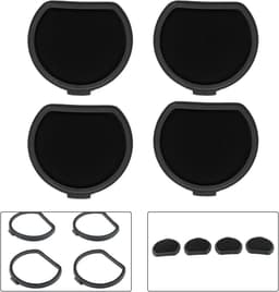 Filter Wasbaar - 94 x 60 x 11mm - geschikt voor AEG stofzuiger FX9 - QX9 steelstofzuiger - voor steelstofzuiger draadloos - Stofzuiger accessoires - zwart — thumbnail 3
