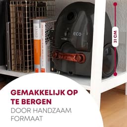 Stofzuiger met energiebesparing van 700 watt | 5-voudig microfiltersysteem | Omkeerbare vloerborstel | Vaatzuiger met zak — thumbnail 3