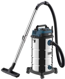 HBM bouwstofzuiger nat/droog 1600W 40L 230V met stopcontact — thumbnail 2