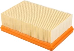 Vlakfilter geschikt voor Karcher 2.863-005.0 WD4 WD5 WD6 (Premium) Filter - MV4 MV5 MV6 Patroonfilter Cartridgefilter 16*10*5cm — thumbnail 1