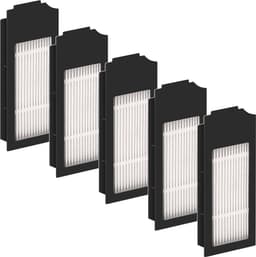 (5 Stuks) N20 Plus HEPA Filter Geschikt voor Robot Stofzuiger Ecovacs DEEBOT N20 Plus/ N20 Pro Plus/ X1 OMNI/ X1 PRO OMNI/ X1 Plus/ T10 OMNI/ T10 TURBO, Robot Stofzuiger Filter Kit — thumbnail 1