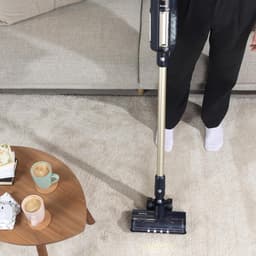Draadloze Steelstofzuiger - 2-in-1 Handstofzuiger - Snel Huis Schoonmaken - Zak met 10 stuks - 45 Min Looptijd - Blauw — thumbnail 4