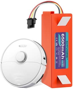 14,4 V/6500 mAh accu voor Qrevo S/Qrevo Plus/Qrevo Pro/Slim/Master Q380RR, voor Q5, Q7, Q8, S7, S6, S5 Plus/Pro/Max/MaxV Ultra, voor S50, S51 — thumbnail 1
