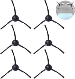 Zijdenborstels voor Diverse Robotstofzuigers (6 Stuks) — thumbnail 5
