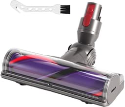 Borstel compatibel met Dyson V7 V8 V10 V11 V15 Gen5 met rubberen wielen voor laagpolige tapijten en harde vloeren — thumbnail 1