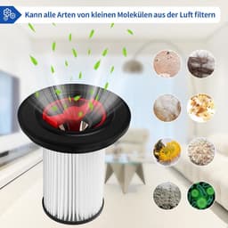 2 filters geschikt voor Bosch 12036642,12023349 HEPA vervangingsfilter Unlimited Gen2-serie 8 stofzuiger — thumbnail 3