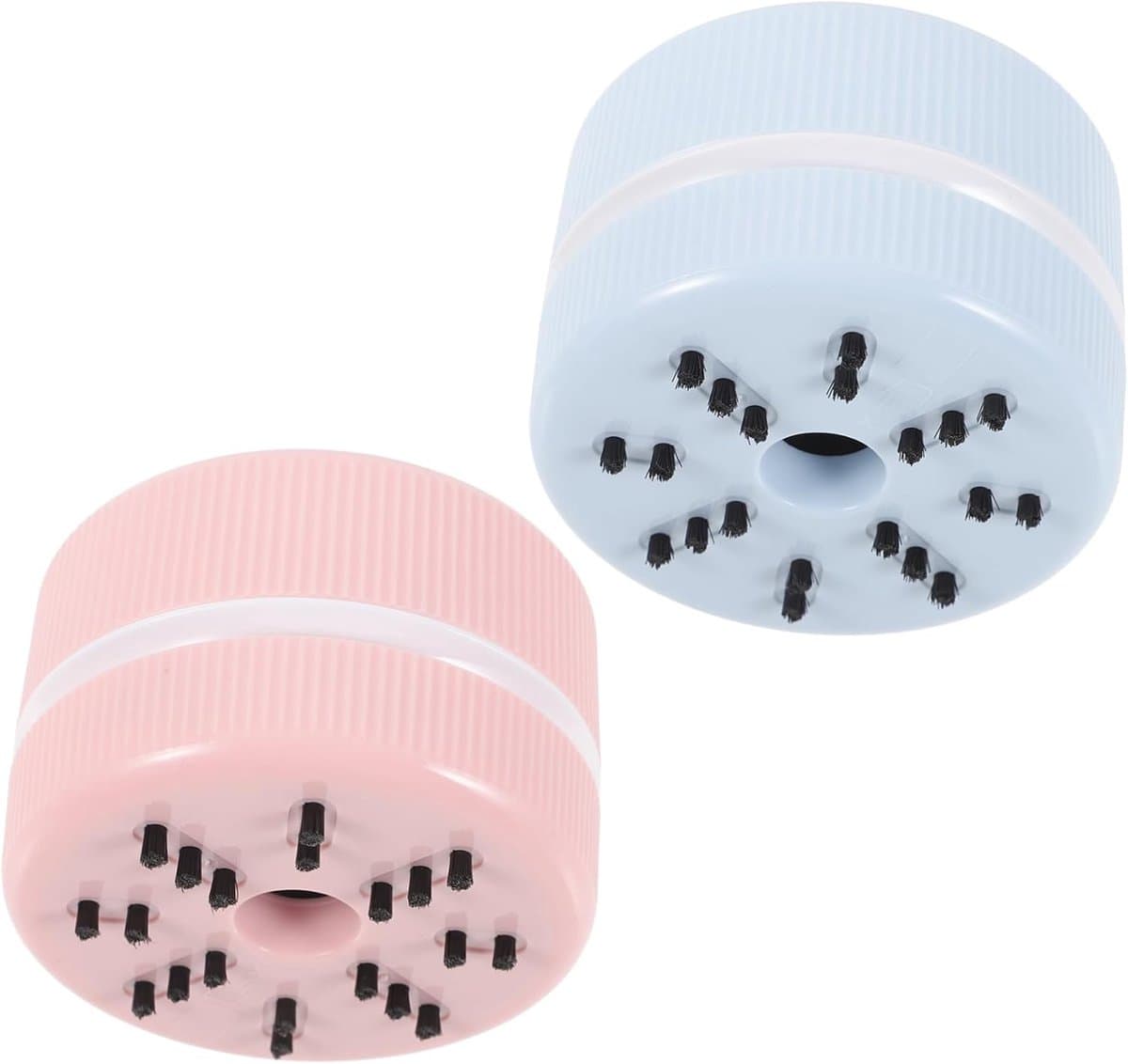 Mini Stofzuiger - Tafelstofzuiger - Bureau Schoonmaken - Batterij Aangedreven - 6x8.3CM - Blauw — afbeelding 1