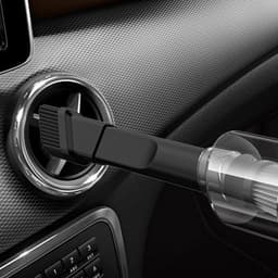Handstofzuiger - Multifunctionele Mini Kruimelzuiger Incl. 3 Opzetstukken-Stofzuiger Auto-USB Oplaadbaar-zwart — thumbnail 5