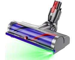 Stofzuigermond - Geschikt voor Dyson SteelstofzuigerV8,V10,V11,V15 en G5(Niet compatibel met de oude V7-model, V6 en Slim-serie) - Wasbare borstel - Stofzuigeraccessoires - Vloerzuigmond - Zwart