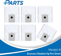 Ecovacs Deebot X9 Pro Omni Stofzakken (6 Stuks, Plus.Parts® alternatief voor DDB030041) — thumbnail 1