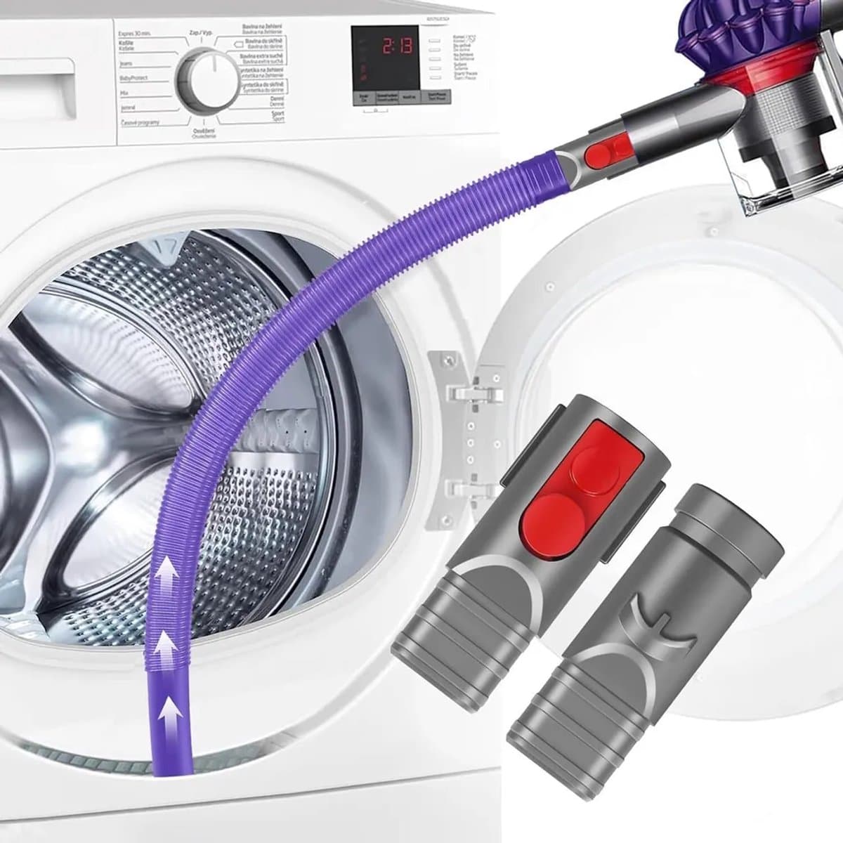 Geschikt voor Flexibel spleetmondstuk voor Dyson stofzuigermodellen. — afbeelding 1