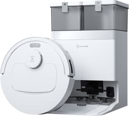 ECOVACS DEEBOT T30e OMNI Robotstofzuiger met dweilfunctie- 25.000 Pa- OZMO Turbo 2.0 dweilen- ZeroTangle 3.0 anti-klit-Triple-V-hoofdborstel- Omni-station-Wit — thumbnail 1