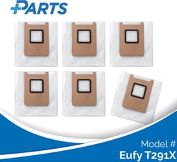 Eufy T291X Stofzakken (6 Stuks, Plus.Parts® alternatief voor T29YQA20) — thumbnail 1