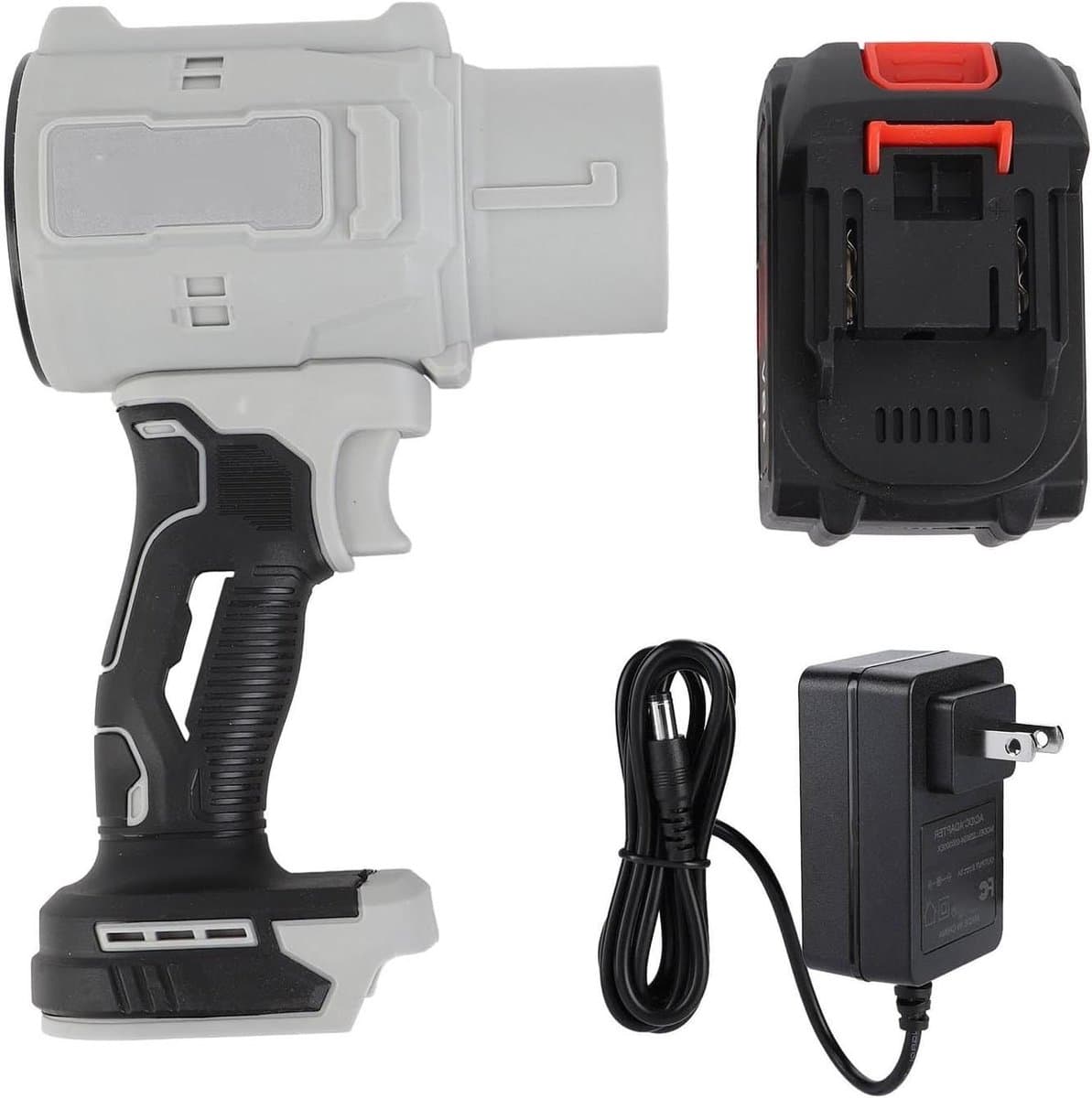 Draagbare Stofreiniger - Luchtblazer Elektrisch - Stof Verwijderen - Krachtige 130.000 Tpm - 33 x 18 x 16 cm - Wit — afbeelding 1