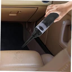Draagbare Handstofzuiger - Kruimeldief Auto - Snel Schoonmaken - Snellaadtechnologie - 27 cm Lengte - Zwart — thumbnail 4