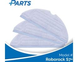 Roborock S7+ Dweilpads (3 Stuks, Plus.Parts® alternatief voor 8.02.0081)