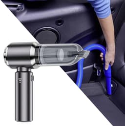 Handstofzuiger Draadloos - Autostofzuiger Blazer - Snelle Reiniging - 4-in-1 Functionaliteit - 23.1 x 20.5 x 7.3 cm - Zwart — thumbnail 5