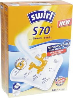 Swirl Stofzuigerzak S 70 AirSpace - 4 Stuks — thumbnail 2