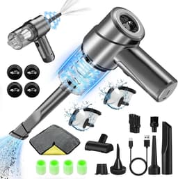 Lexium Kruimeldief snoerloos – Kruimeldief met steel – Nat&Droog – Handstofzuiger – Extreme zuigkracht – Kruimeldief snoerloos – Kruimelzuiger – Jouw ultieme schoonmaakpartner – Kruimelzuiger – Autostofzuiger – Handstofzuiger - Draadloos — thumbnail 1