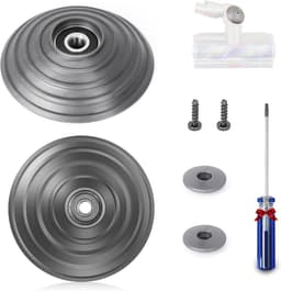 2 V-Ball Vervangende Wielen + 2 Schroeven + 2 Fixaties + Schroevendraaier Geschikt voor Dyson V11 V15 SV14 SV15 SV16 SV22, 100W Directe Trainingsreinigingskop Accessoires — thumbnail 1