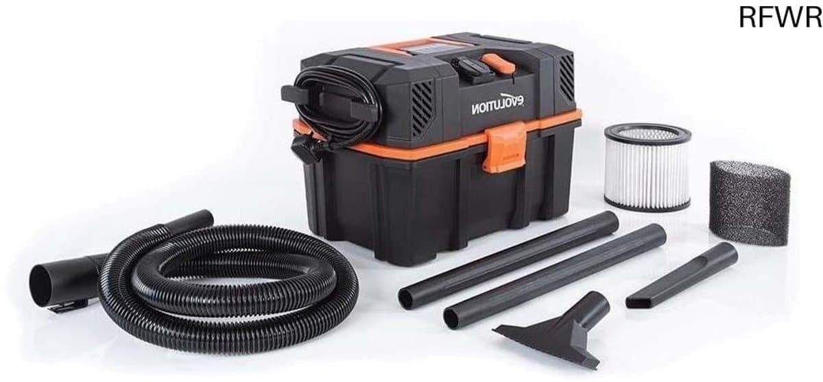 RFWR® Draagbare Nat en Droog Stofzuiger - 15L Capaciteit, Ideaal voor Werkplaatsen en Elektrisch Gereedschap — afbeelding 1