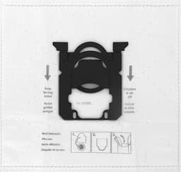 30x Etana Stofzuigerzakken geschikt voor Philips / AEG / Electrolux Stofzuiger modellen zoals Ultra Silencer, Ergospace, VX7-2-CR-A, Performer en meer — thumbnail 3