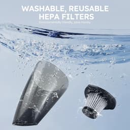 Lexium Kruimeldief snoerloos – Kruimeldief met steel – Nat&Droog – Handstofzuiger – Extreme zuigkracht – Kruimeldief snoerloos – Kruimelzuiger – Jouw ultieme schoonmaakpartner – Kruimelzuiger – Autostofzuiger – Handstofzuiger - Draadloos — thumbnail 4
