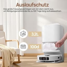 12 stofzuigerzakken voor Dreame L10s Ultra Gen 2 & 3, L10s Pro Ultra Heat, L20/L30s/L40/L40s/L50/X30/X40/X50 Ultra, L20/X50 Ultra Complete, L40 Ultra AE, X30/X40 Pro, Mova S70 E30/40 P50/50s Z60 Ultra — thumbnail 2
