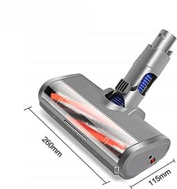 Fluff met zwanenhals – Gemotoriseerde borstelkop voor stofzuigers – Compatibel met Dyson V6/DC58/DC59/DC61/DC62 – LED-gemotoriseerde stofzuigerborstelkop – Geschikt voor harde vloeren en tapijt – Duurzame accessoires – Draadloos en draagbaar — thumbnail 3