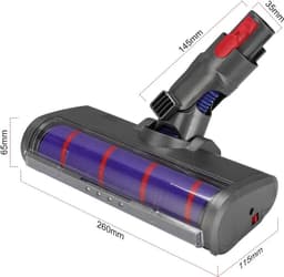 Vervangende vloerzuigmonden/turbozuigmonden/zachte rollers/borstels Geschikt voor Dyson V11 Absolute Extra+, Absolute Extra Pro, Complete Extra, Torque Drive Extra en Outsize commerciële stofzuigers. — thumbnail 2
