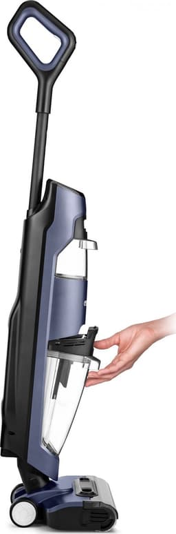 4Swiss Smart stofzuiger VC024, snoerloze stofzuiger met dweilfunctie, nat- en droogzuiger met dubbele tank, zelfreinigende functie, LED-display — thumbnail 5