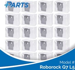 Roborock Q7 L5 Stofzakken (20 Stuks, Plus.Parts® alternatief voor 8.02.0132) — thumbnail 1