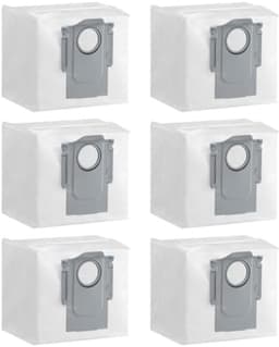 PromoHome 6 stofzuigerzakken geschikt voor Roborock Q7 L5+, Q7 M5+, Q7+, Q7 Max+, Q8 Max+, Q10 X5+, Q10 S5+, Q5+, Q5 Max+, Q5 Pro+, Q5 DuoRoller+, Voor Roborock S7 Max Ultra, S8 Pro Ultra, S8+, S7 MaxV Ultra, S7 Pro Ultra — thumbnail 1