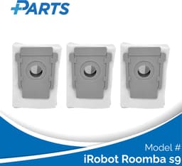 iRobot Roomba s9 Stofzakken (3 Stuks, Plus.Parts® alternatief voor 4626194 / 4640235) — thumbnail 1