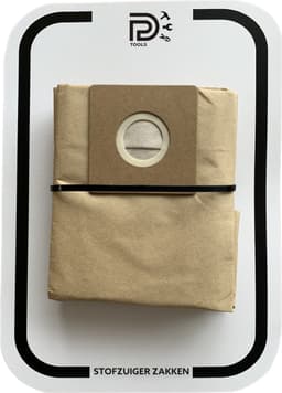 PD® - Bouwstofzuiger Zakken Universeel 12L - 40MM aansluiting - 5-delig - Droog/nat Stofzuigers — thumbnail 2