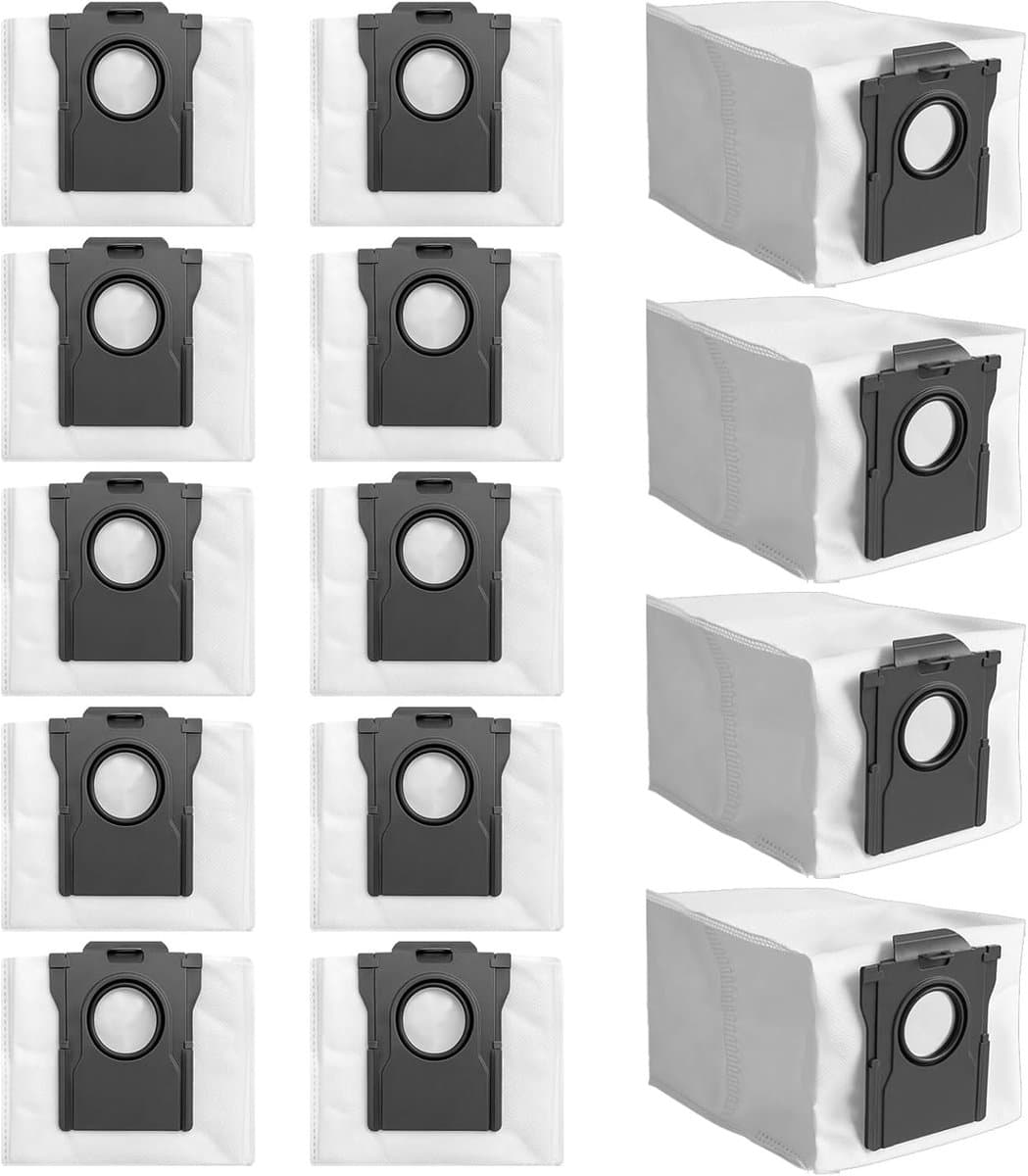 14 stofzuigerzakken geschikt voor Dreame X40 - X50 Ultra Complete - geschikt voor L10s Plus — afbeelding 1