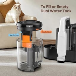 Nyoz tapijtreiniger - Vlekkenreiniger - Meubelreiniger - 500 W - 11 kPa zuigkracht - 1,5 L watertank - Voor tapijt en bekleding — thumbnail 2