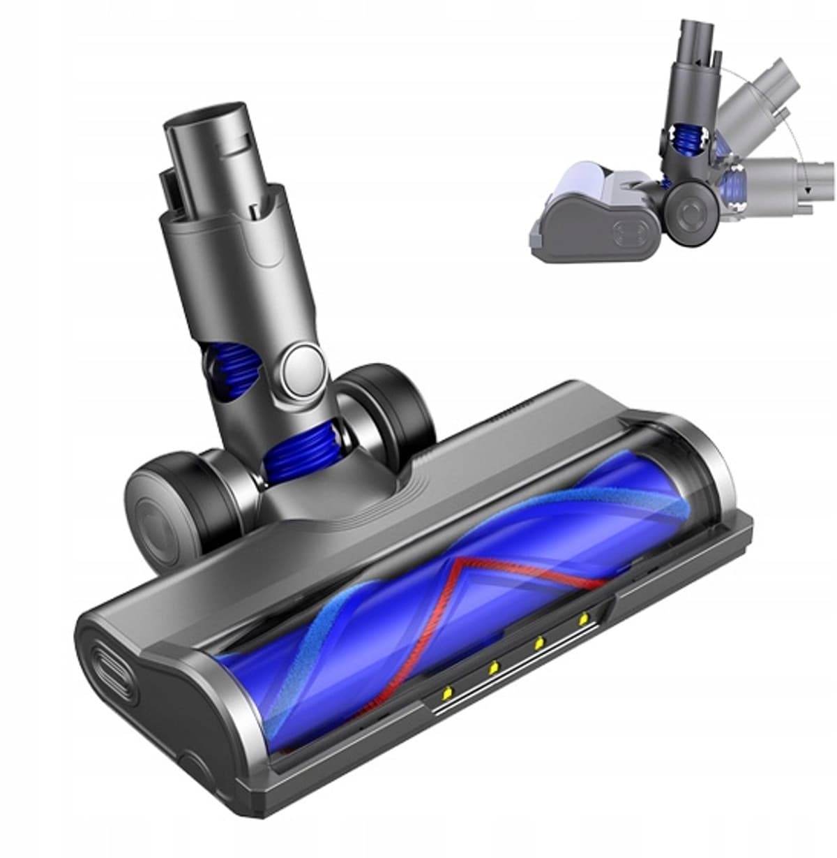 V6 Stofzuigerborstel met LED, Geschikt voor V6/DC59/DC61/DC62/DC74 — afbeelding 1