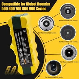 Vervangende 5000mAh Ni-MH Accu voor iRobot Roomba Series — thumbnail 3