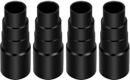 Vacuum Adapter voor Stofafzuiging - 4 stuks set - Effectieve stofafzuiging - Geschikt voor diverse stofzuigers - Hoogwaardige materialen... — thumbnail 1