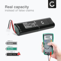 Stofzuigeraccu - 2600 mAh - 14,4 V - Lithium-ion — thumbnail 5